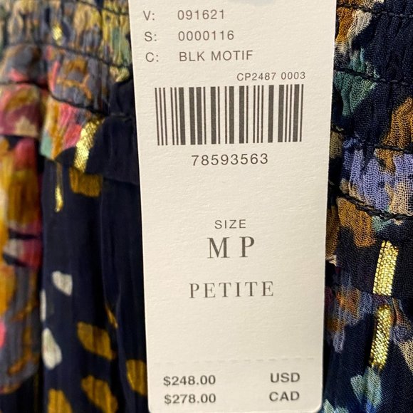 By Anthropologie Smocked V-Neck Maxi Dress - Picture 5 of 7